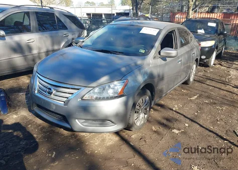 2013 Nissan Sentra S z USA, uszkodzony, nr VIN 3N1AB7AP3DL730502